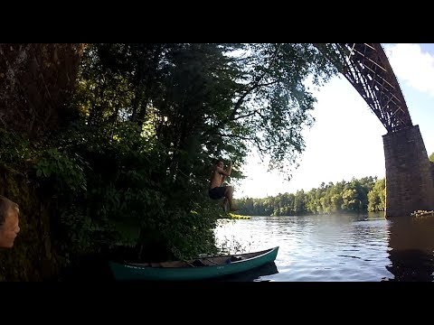 INSANE ROPE SWING- (and other water tricks)