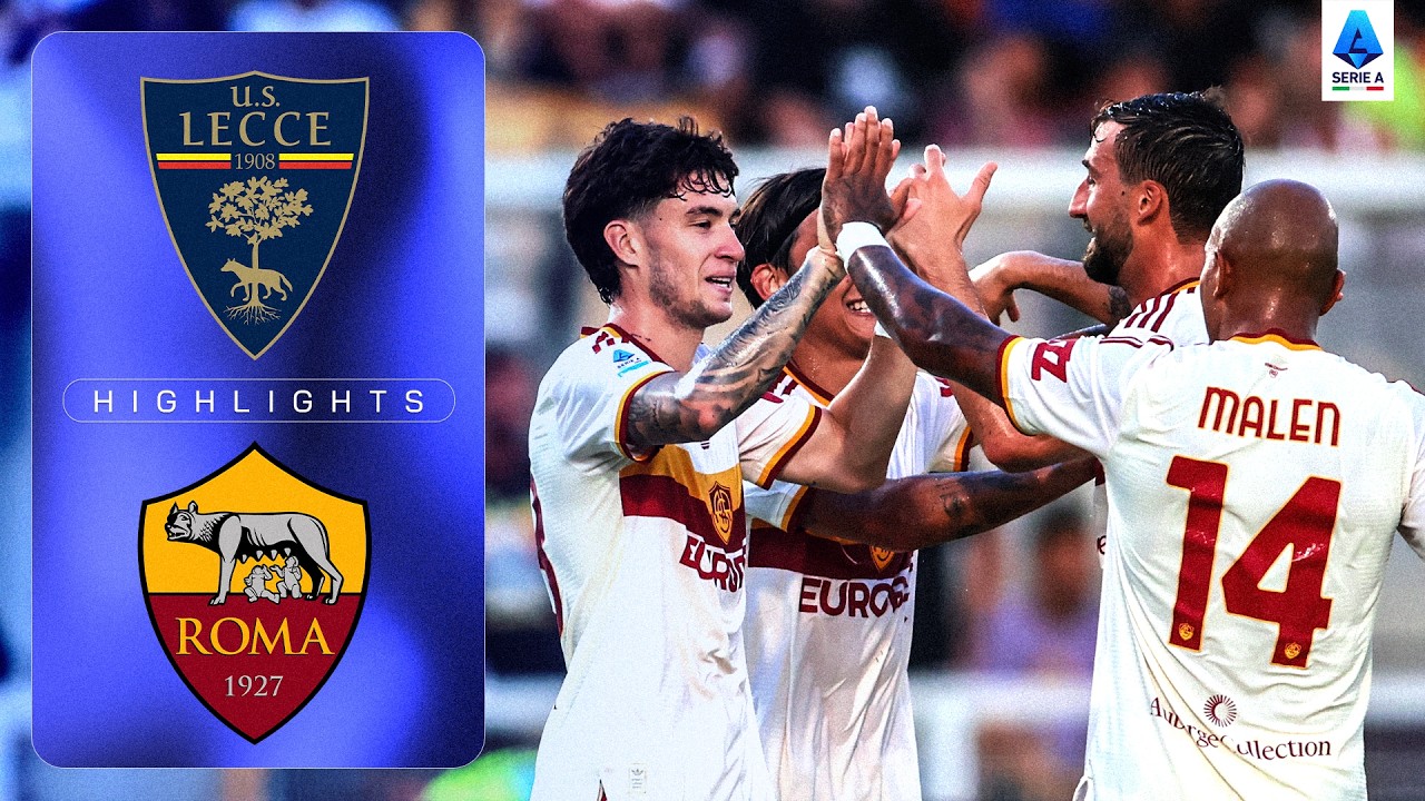 Malen is Unstoppable! | LECCE-ROMA | HIGHLIGHTS | Serie A 2026/27