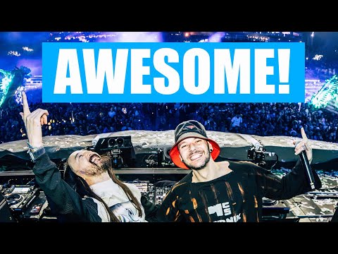 Steve Aoki x MARNIK x MR Black – Live Debut of Instant Moments (This is Techno) @ Tomorrowland