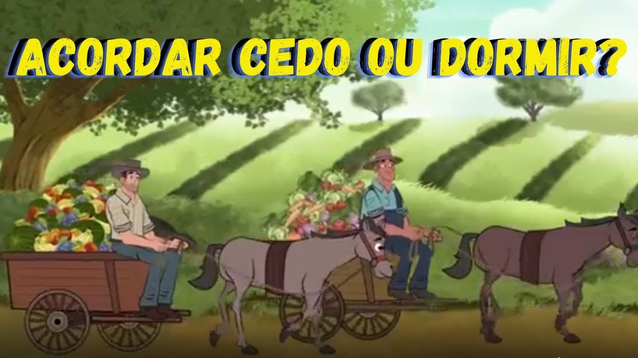 ACORDAR CEDO OU DORMIR?