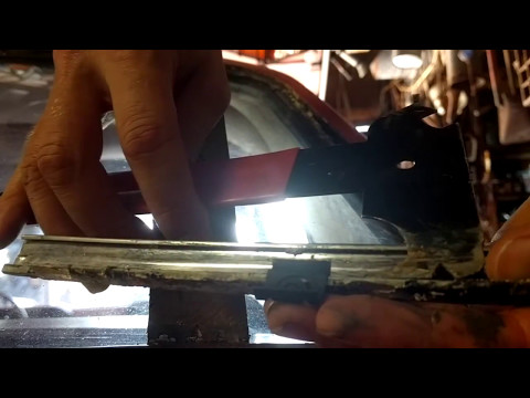 1965  Ford Mustang - How to Remove Window Trim and Their Molding Clips with a Trim Remover Tool