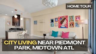 Midtown Atlanta Condo Tour - Quiet Luxury Living at Luxe | Unit 801