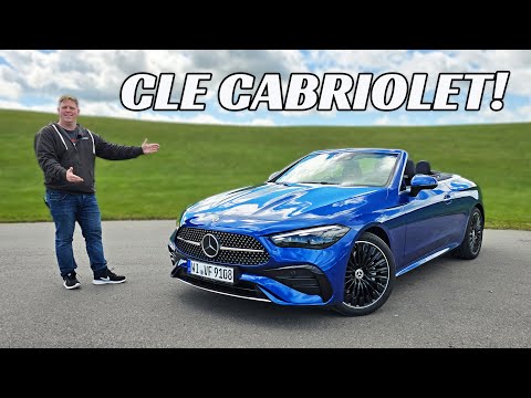 2024 Mercedes-Benz CLE Cabrio: Aus zwei wird eins! - Review, Fahrbericht, Test