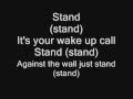 Aranda - Stand (Lyrics)