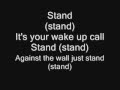 Aranda - Stand (Lyrics) 