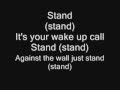 Aranda - Stand (Lyrics) 