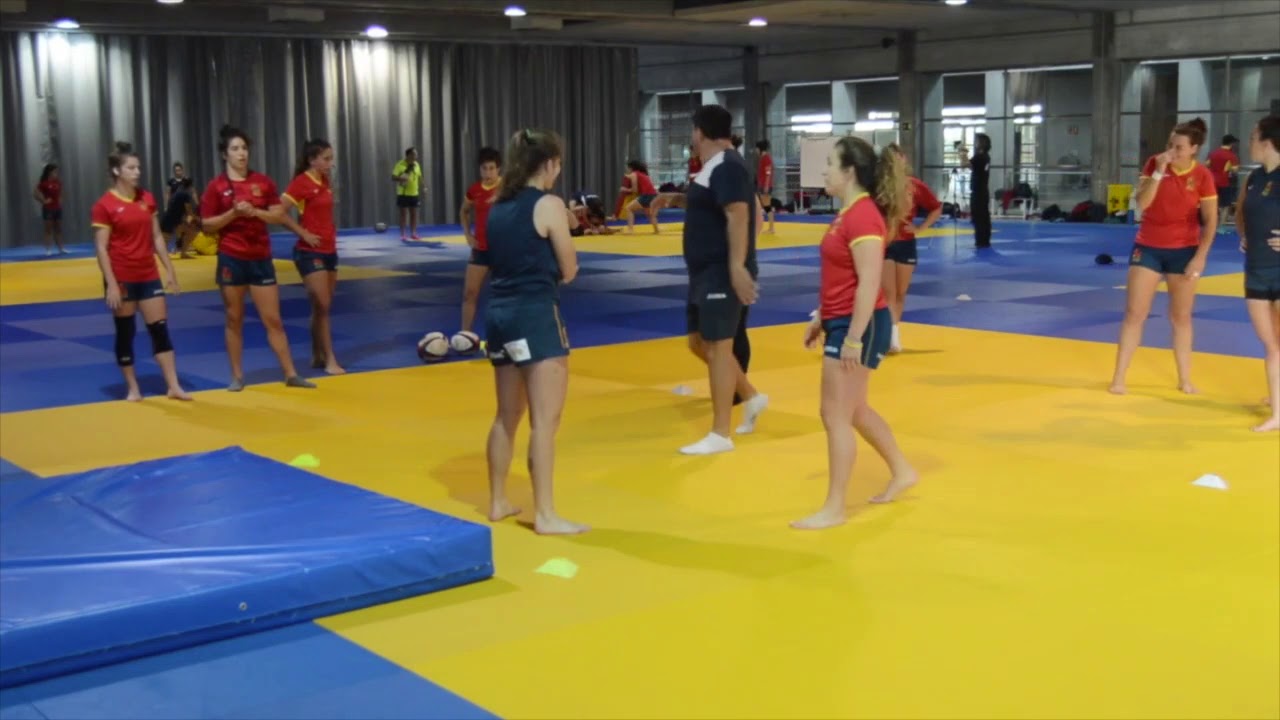 Trabajo de placaje en tatami