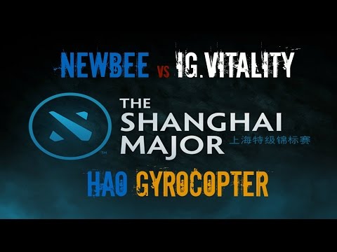 Dota 2 Road To Shanghai Major - Newbee vs iG.Vitality Hao Gyrocopter Highlights