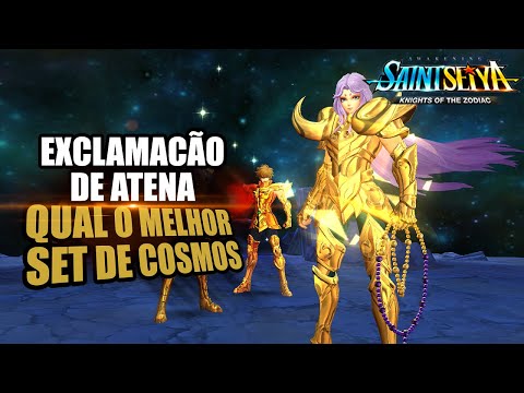 EXCLAMAÇÃO DE ATENA - MELHOR SET DE COSMOS - SAINT SEIYA AWAKENING