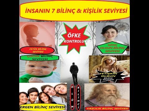 İnsanın 7 Bilinç ve Kişilik Gelişim Seviyeleri