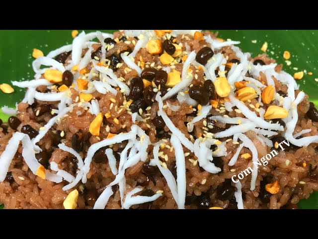 Nấu Xôi đậu đen
