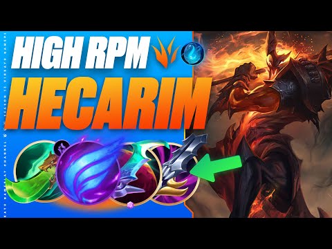 THIS Is How You 1v9 As HECARIM JUNGLE 🐴 (He has 100 Builds... This is one of the BEST!)