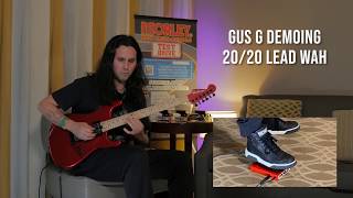 Video thumbnail for Gus G Demos The 20/20 Lead Wah by Morley