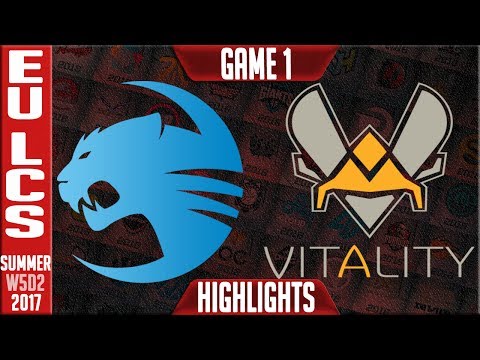 Vitality vs Roccat Highlights Game 1 | EU LCS Week 5 Summer 2017 | VIT vs ROC G1