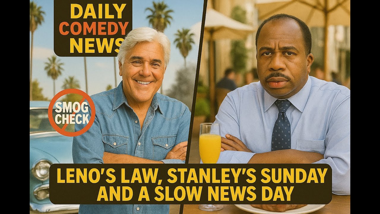 Slow News Sunday: Jay Leno's Law, Stanley's Perfect Sunday, and Comedy Festivals