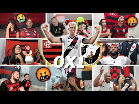 REAÇÕES FLAMENGUISTA E TRISTEZA TOTAL- FLAMENGO 0X1 VASCO MELHORES MOMENTOS CARIOCA2023