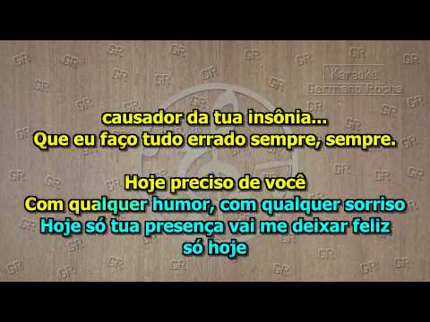 Jota Quest - Só Hoje (Karaoke)