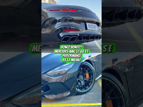 MÚSICA PARA OS OUVIDOS! A assinatura sonora do Mercedes-AMG GT 63 S!