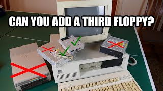 A Third Floppy Drive On The IBM PC 5150