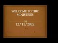 TIBC Ministries2/5/23 Sunday AM