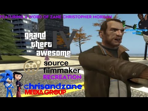 Grand Theft Awesome IV (GTA IV Parody) [SFM Recreation]