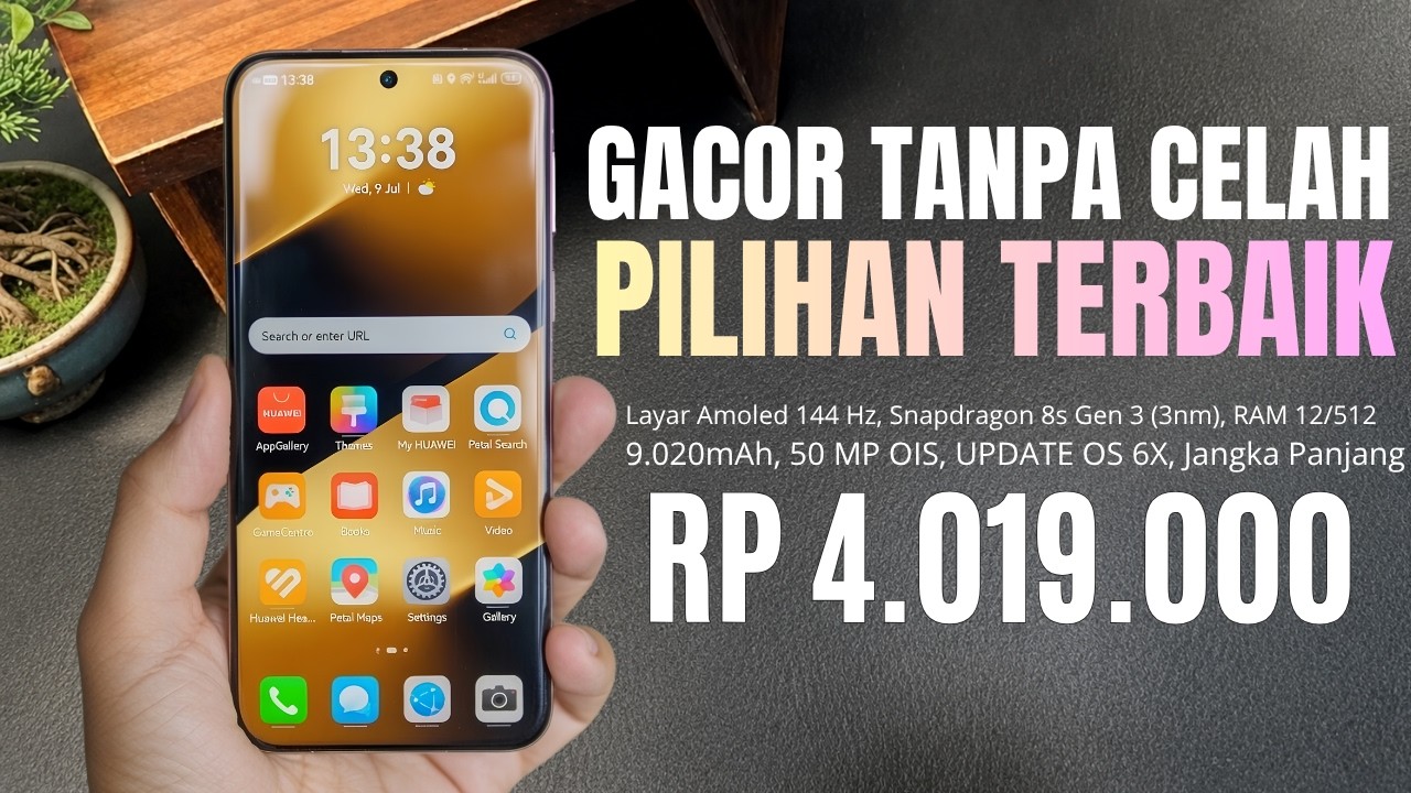 MENDING INI AJA‼️RAM 12/512 GB, 9020MAH - HP 4 JUTAAN TERBAIK JUNI 2026