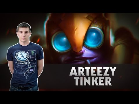 Arteezy Tinker - Gameplay Dota 2
