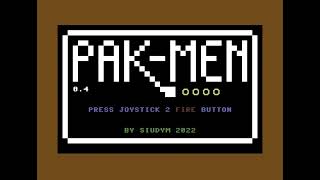 COMMODORE 64 =+ PAK-MEN += PREVIEW