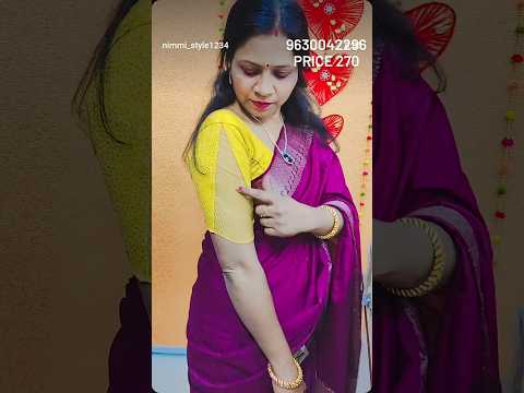 designer sleeves stretchable blouse #nimmistyle #partywearcollection