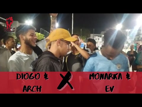 Diogo e Arch x Monarka e EV | SEMIFINAL | Batalha da Revolução | 94ª Edição