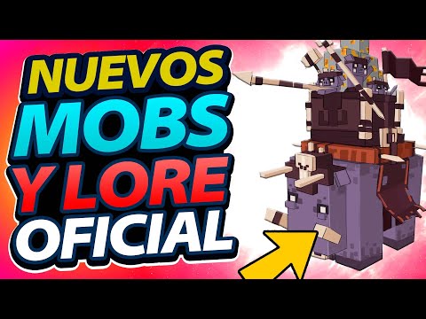 New MOBS and OFFICIAL LORE [ EL SECRETO DE LOS PIGLINS ]