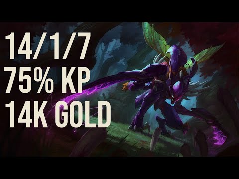 Yikeru Kha'Zix Jungle vs Rumble EUW 11.11 Challenger Replay
