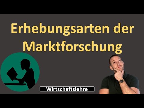 Erhebungsarten der Marktforschung