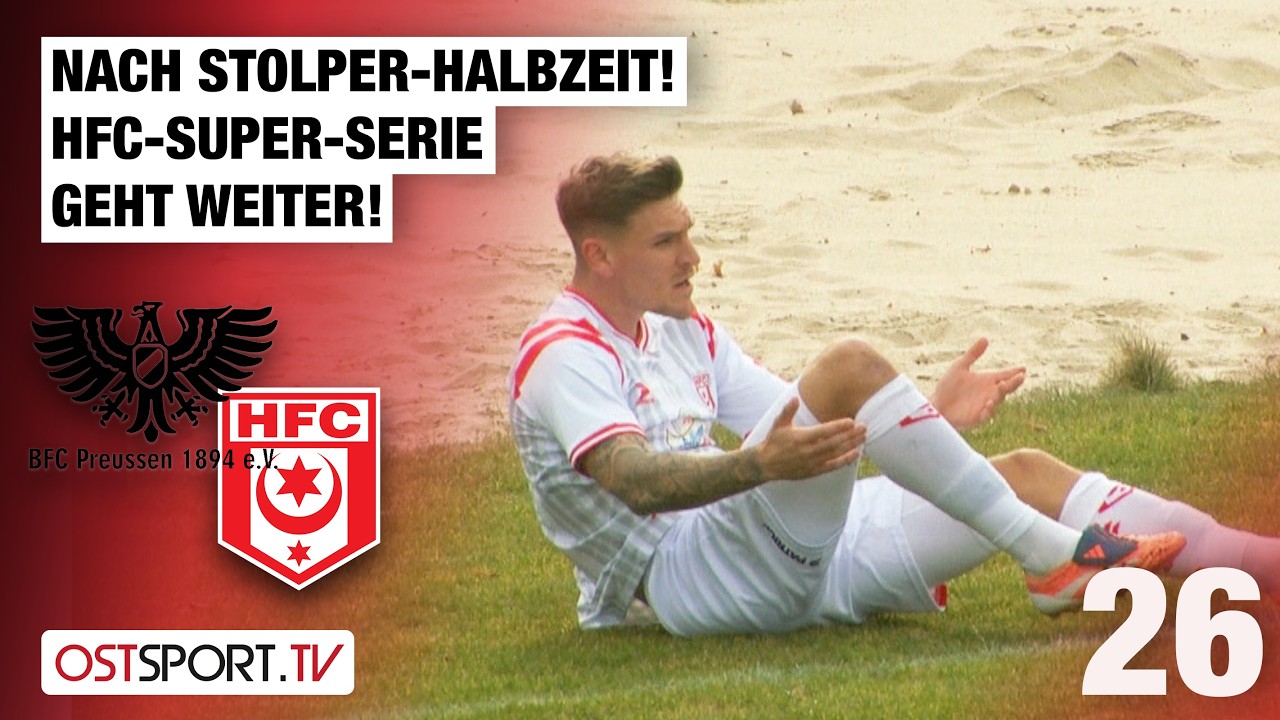 B Preussen Berlin vs Hallescher Highlights