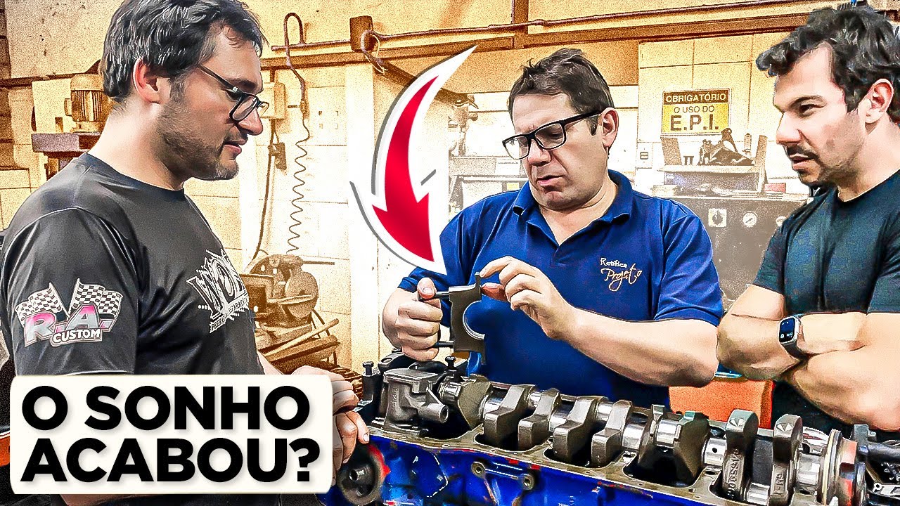 🚨Cortar o Motor e deixar 3 Cilindros!?🚨 CARAVAN 1979 6 CILINDROS - RETIFICA PROJETO e ARTHUR W.O.T.!