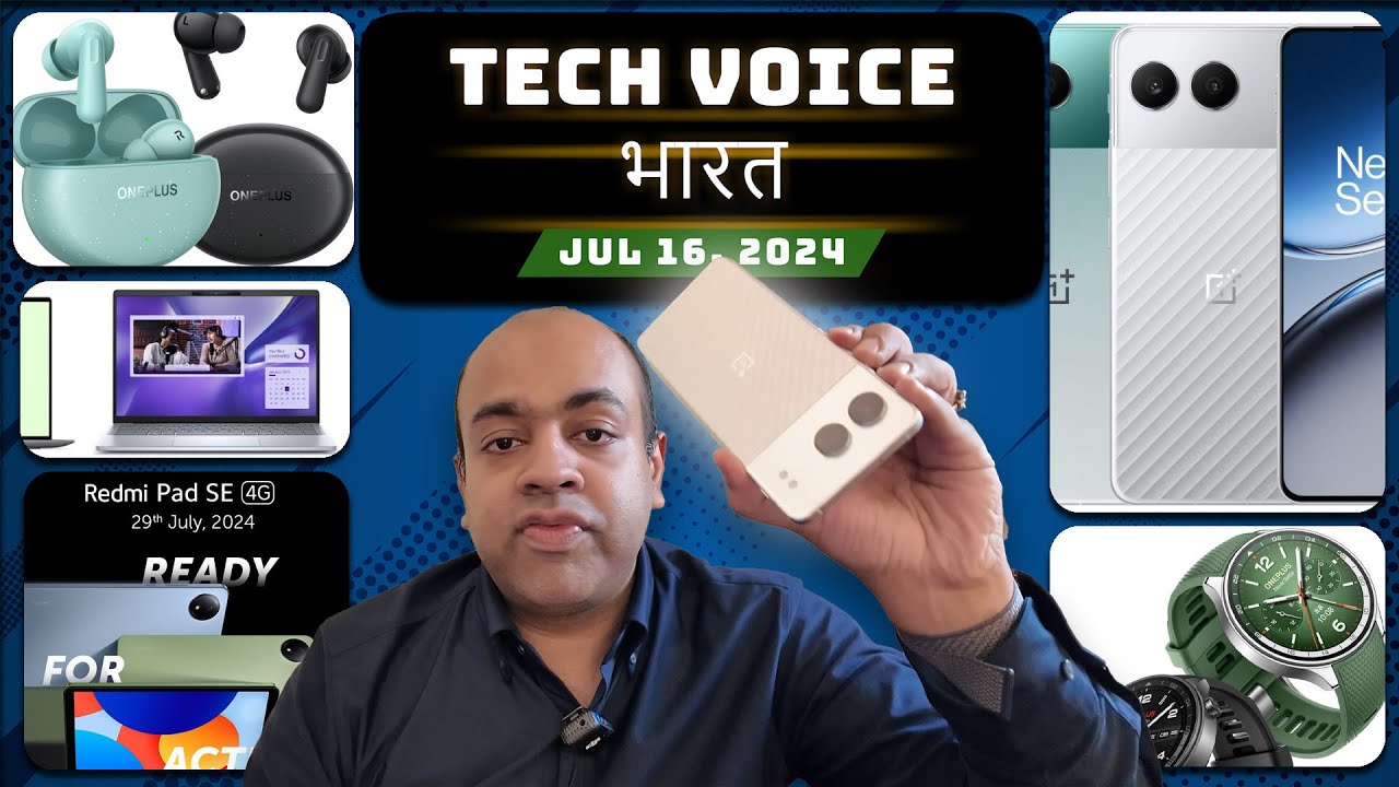 TechVoiceभारत #15 Live from Milan OnePlus Nord 4 full metal, Pad 2 AI transcription, Dell CoPilot PC