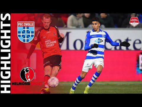 Samenvatting PEC Zwolle - Helmond Sport (12-12-2022)