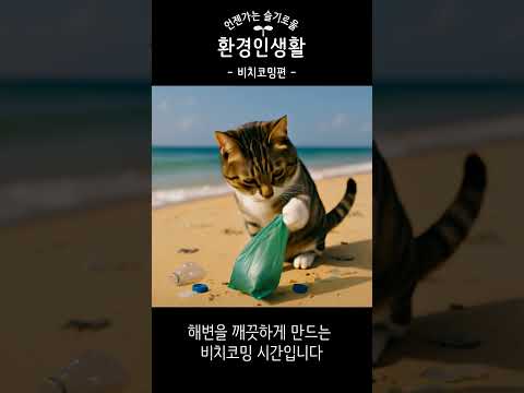 [언슬환] 언젠가는 슬기로울 환경인생활 -비치코밍편-