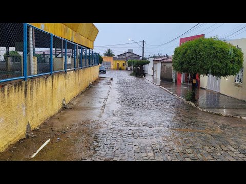 Chove nesta manhã em Dormentes Pernambuco 10/03/2026.