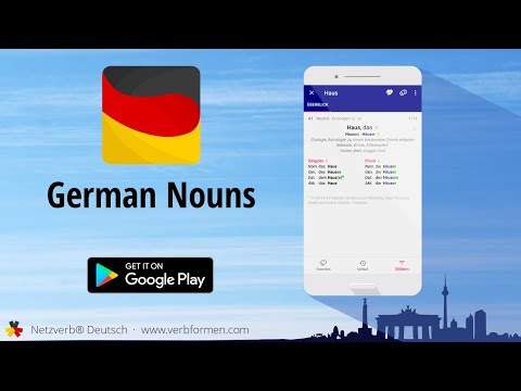 Nouns German Dictionary video