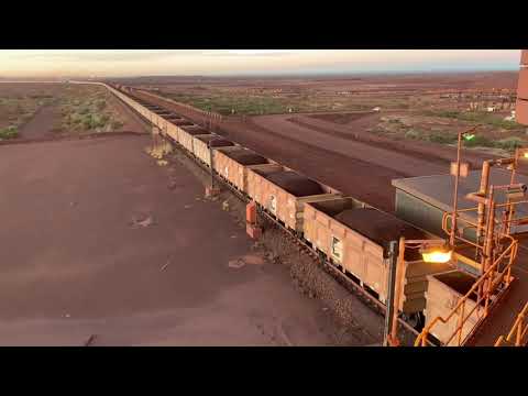 Train Loading Iron Ore