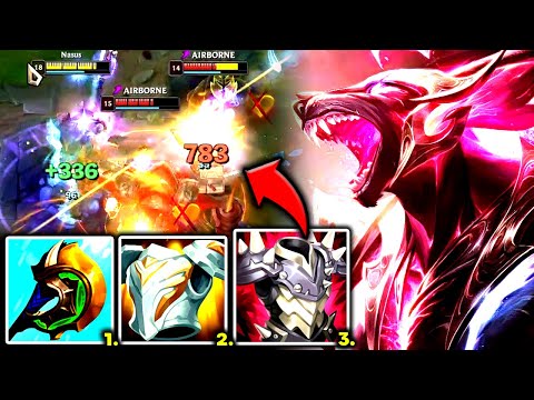 NASUS TOP CAN NOW 1V9 WITH YOUR EYES 100% CLOSED (HIGH W/R) - S13 Nasus TOP Gameplay Guide