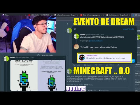 ZEIN POSTULATES MINECRAFT DREAM EVENT... 😱 6TH 6 LANGUAGES STREAMERS! 😱