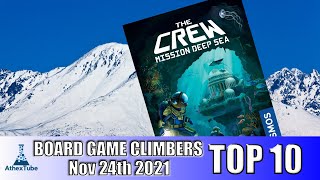 Top 10 Board Game Climbers for Week Ending in November 24th 2021