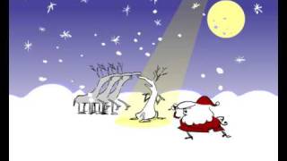 White Christmas, with Santa &amp; his Reindeer