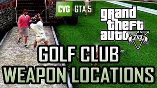 GTA Secret Weapon Golf Club Locations