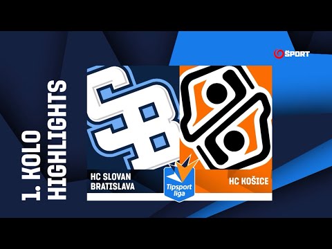 1. kolo: HC Slovan Bratislava - HC Košice 2:4 (0:1, 1:1, 1:2)