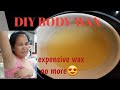 How To Make DIY Body Wax