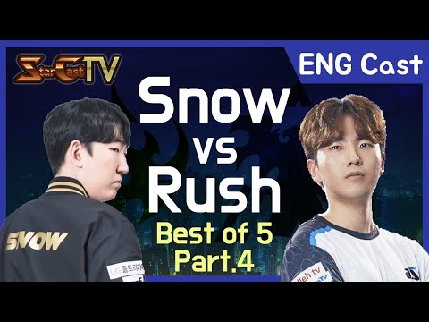 [ENG] Snow vs Rush (PvT, Bo5) Part4 [2021.01.31] - Starcraft Remastered (StarCastTV English)