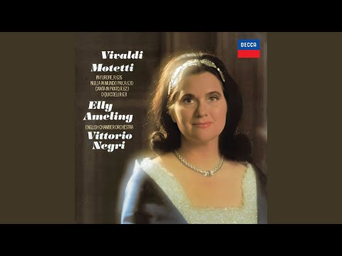 Vivaldi: Nulla in mundo pax, RV 630: I. Aria. Nulla in mundo pax